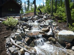 mountain stream landscape design